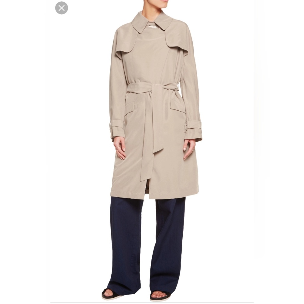 Iris & Ink Adelisa Modal-blend Trench Coat